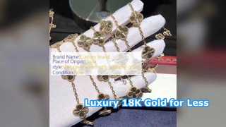 Bracelet Vintage en or 18 carats, bijoux personnalisés de luxe
