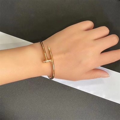 High Jewelry Brand Juste Un Clou Bracelet Rose Gold Diamond bracelet