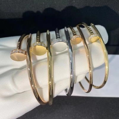 Luxury Custom 18K Gold Diamond Bracelet Original Quality 1pcs MOQ