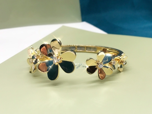Fine Jewelry Custom Brand 18K Yellow Gold Set Jewelry From Factory
