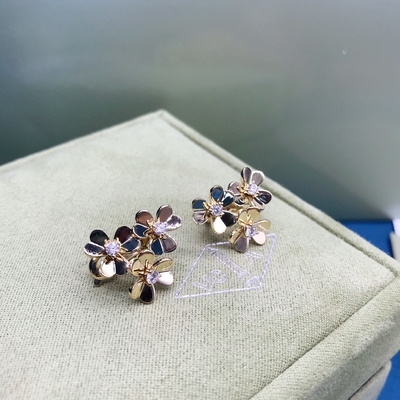Fine Jewelry Custom Brand 18K Yellow Gold Set Jewelry From Factory