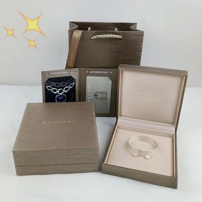 Square Lining Faux Leather Custom Jewelry Box The Perfect Choice for Luxury Products
