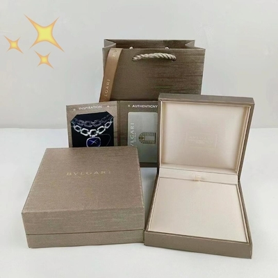 Square Lining Faux Leather Custom Jewelry Box The Perfect Choice for Luxury Products