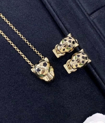 Luxurious Paris Jewelry With Channel Setting And Sparkling Yellow Gold Famous Jewelry Factory
