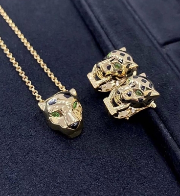 Luxurious Paris Jewelry With Channel Setting And Sparkling Yellow Gold Famous Jewelry Factory