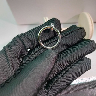 DE VVS Diamond Color 18K Gold High Jewelry Diamond Ring Top Manufacturers