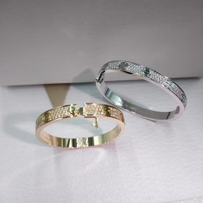 Hong Kong Gold Love Bracelet 18K Yellow Gold For Jewelry Factory Manufacturer