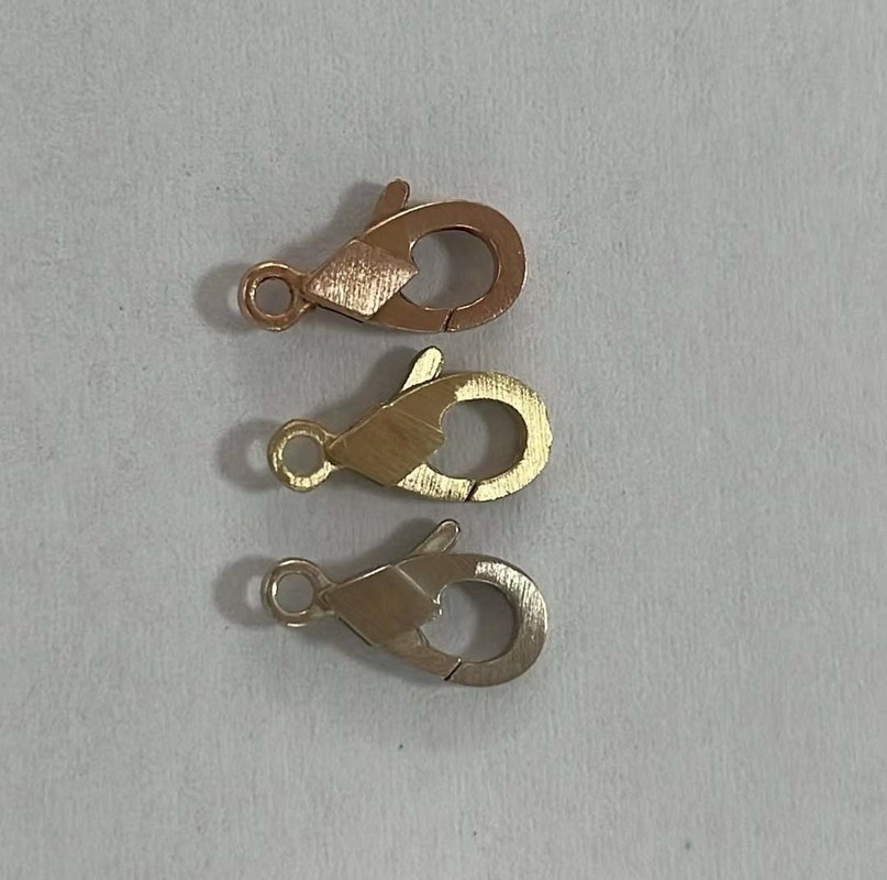 Hypoallergenic Alloy Round Mounting Jewelry Set in Yellow White and Rose Gold 750 Jewelry Making