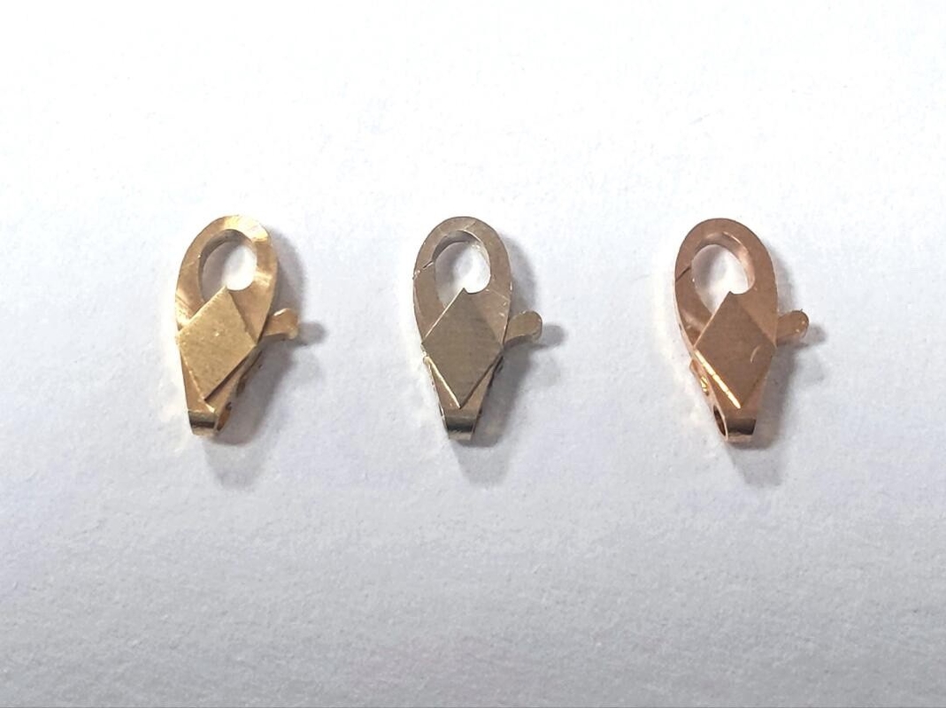Professional Mounting Jewelry For Your Manufacturing Process Pure Au750 18k Gold  For Jewellery Making DIY