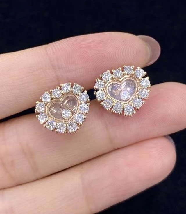18K GOLD Diamond Customized Yellow Gold Jewelry Elevate Your Business With Chopard Jewelry