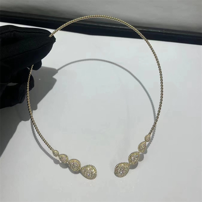 Joyaux arabes Collier en or de 18 carats Collier de serpent de bohème sur mesure