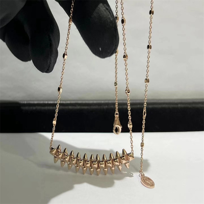 Collier de luxe Clash De Brand Collier en or massif