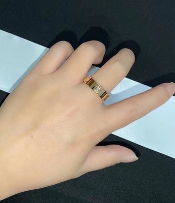 bijoux professionnels pour faire à bague de fiançailles d'or des bijoux 18k l'anneau Brand d'amour or de luxe