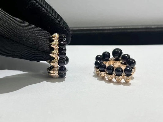 bijoux faits sur commande de luxe de la boucle d'oreille 18k de Brand de bijoux de boucles d'oreille de diamant de bonne qualité