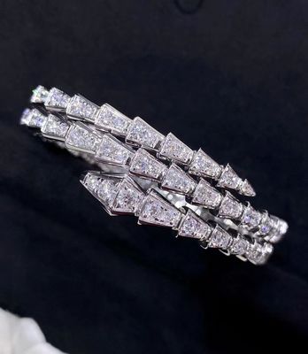 Moderne style de marque de luxe bijoux de l'or avec filigrane gravé