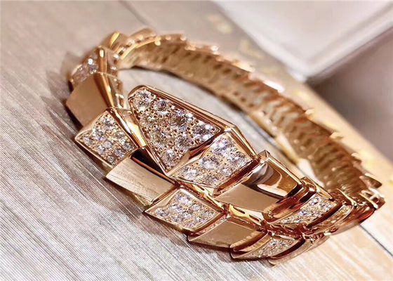 18K or blanc diamant bracelet de tennis 5.50ct ronde coupe brillante bijoux en or de luxe LGB-001