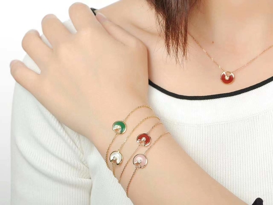 Hk Setting Diamond Signifiant Unique en son genre Bling 18K Blanc Jaune Rose Or Diamond Bangle